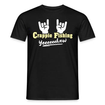 Pêche à la merde - T-shirt homme - noir - Devant - AI Model Male 178 light (178cm)