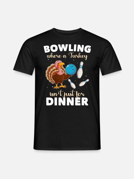 Bowler - Men's T-Shirt - black