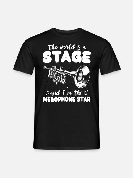 Mellophonist - Men's T-Shirt - black