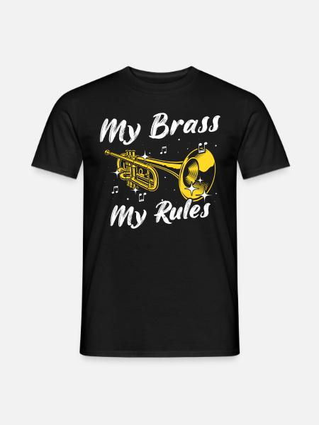 Mellophone Musician Mellophonist - Men's T-Shirt - black