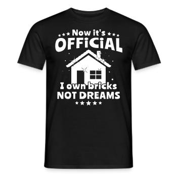 Hausbesitzer - Männer T-Shirt - Schwarz - Vorne - AI Model Male 178 light (178cm)
