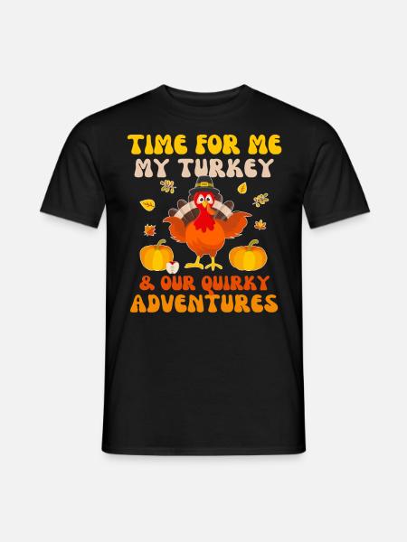 Turkey Sayings - Men's T-Shirt - black