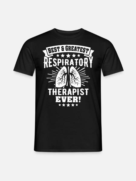 Respiratory Therapist - Men's T-Shirt - black