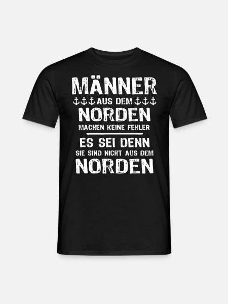 Norden Nordener - Männer T-Shirt - Schwarz