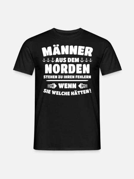 Norden Nordener - Männer T-Shirt - Schwarz