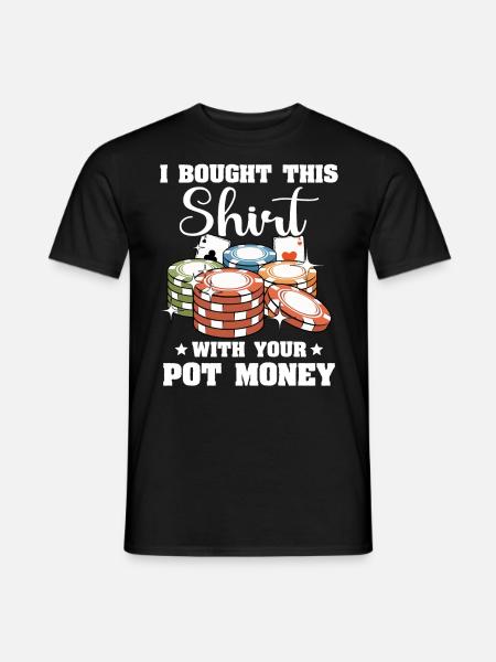 Poker Poker Players - Men's T-Shirt - black