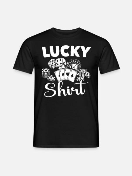 Joueurs de casino - T-shirt homme - noir