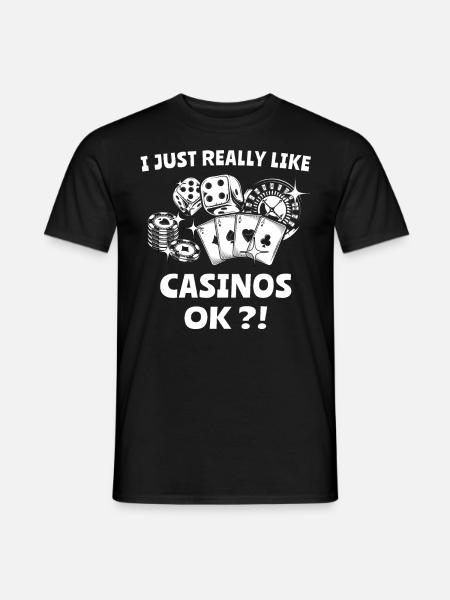 Casino Gamblers - Men's T-Shirt - black