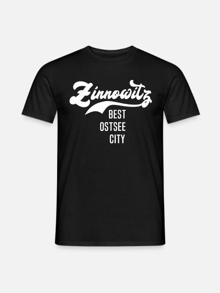 Zinnowitz Zinnowitzer - Männer T-Shirt - Schwarz