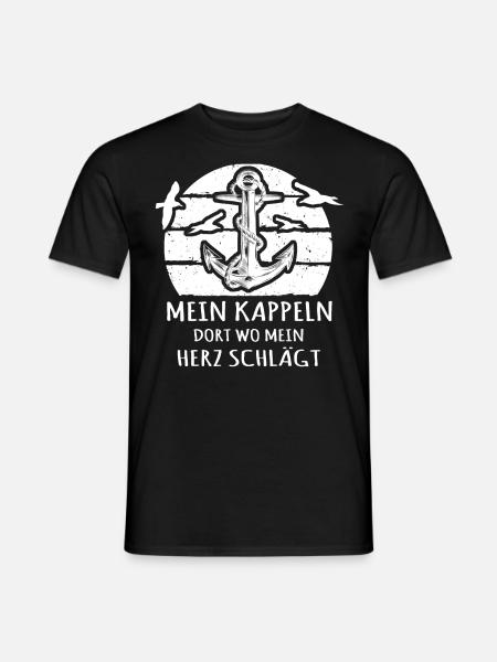 Kappeln Kappelner - Männer T-Shirt - Schwarz