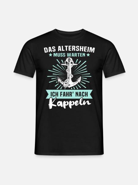 Kappeln Kappelner - Männer T-Shirt - Schwarz