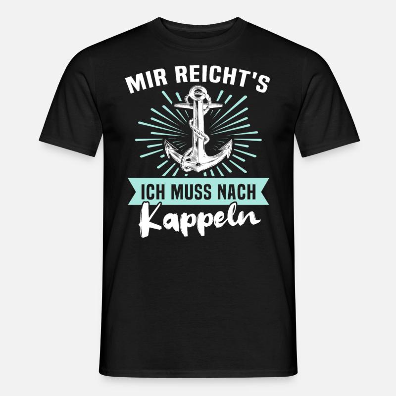 Kappeln Kappelner - Männer T-Shirt - Schwarz