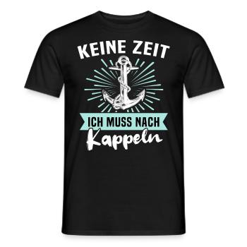 Kappeln Kappelner - Männer T-Shirt - Schwarz - Vorne - AI Model Male 178 light (178cm)