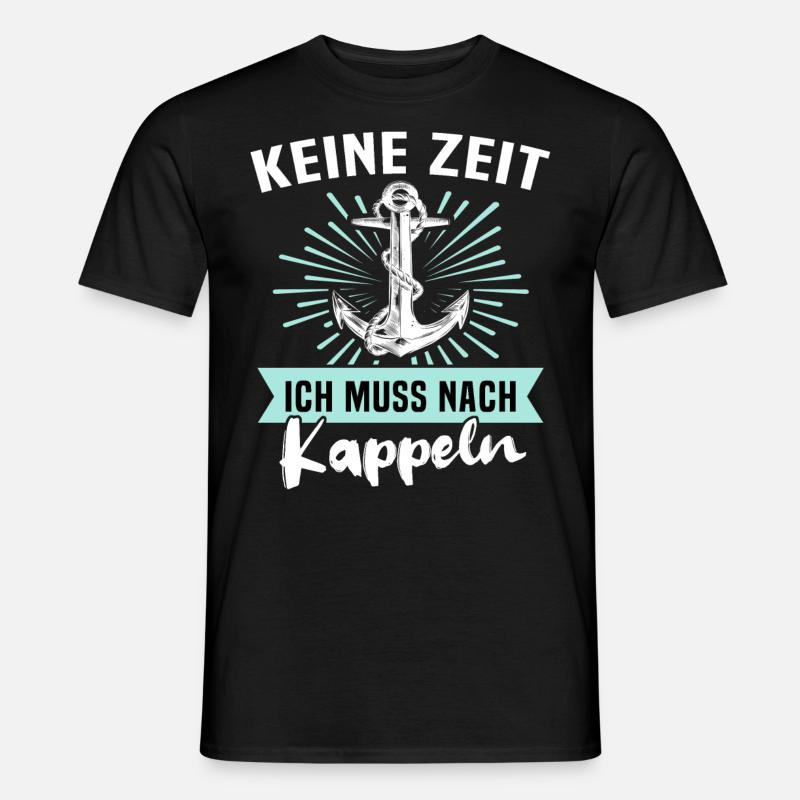 Kappeln Kappelner - Männer T-Shirt - Schwarz