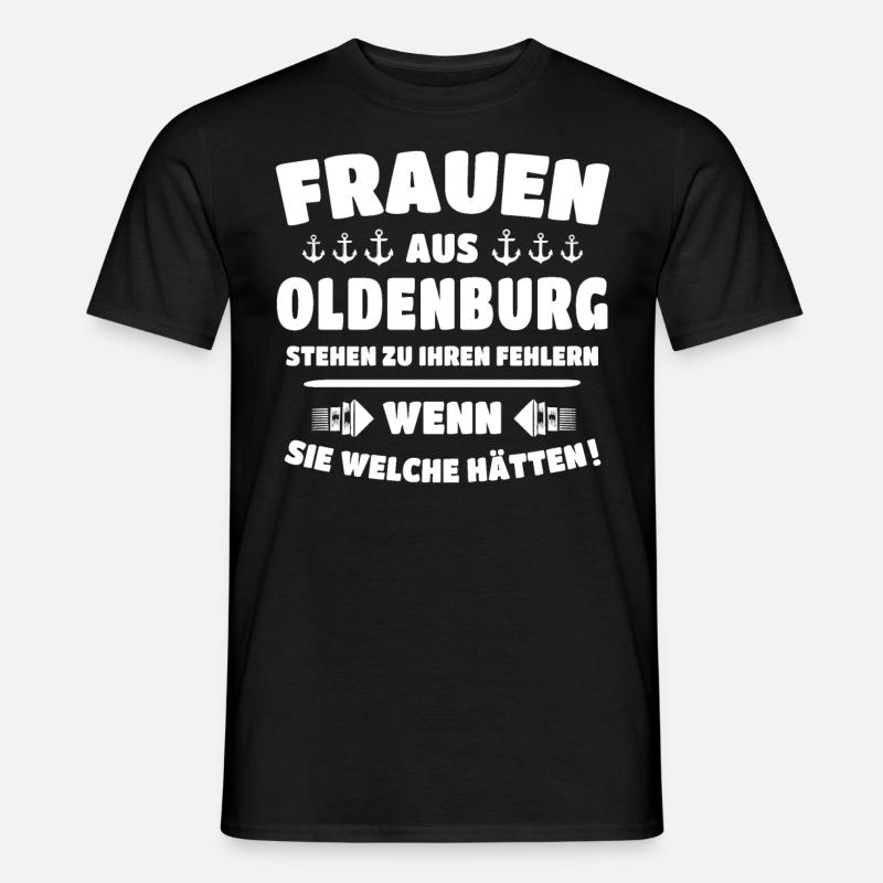 Oldenburg - Männer T-Shirt - Schwarz