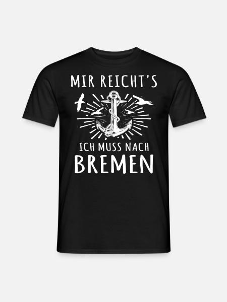 Bremen - Männer T-Shirt - Schwarz