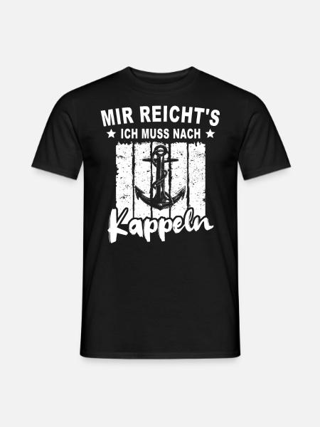 Kappeln - Männer T-Shirt - Schwarz