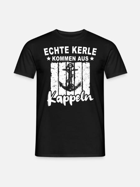 Kappeln Kappelner - Männer T-Shirt - Schwarz