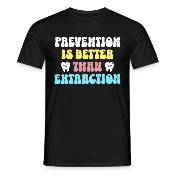 Dentist Zahnarzt - Männer T-Shirt - Schwarz - Vorne - AI Model Male 178 light (178cm)