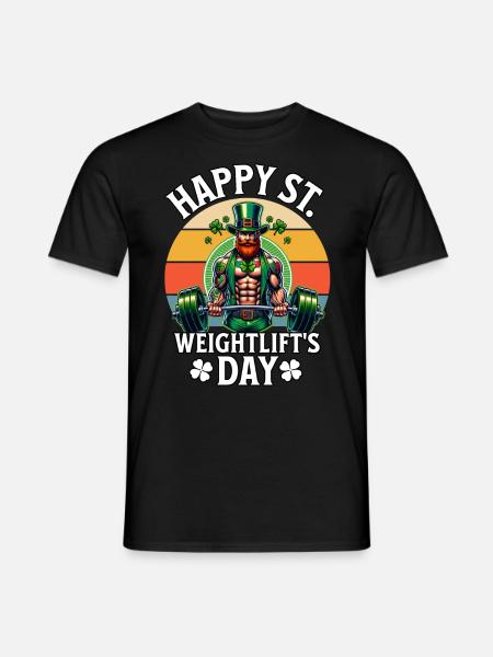 Escarpins de la Saint-Patrick - T-shirt homme - noir