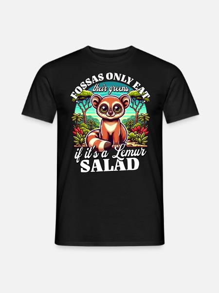 Madagascar Fossas - Männer T-Shirt - Schwarz