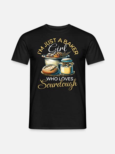 Fille au levain - T-shirt homme - noir
