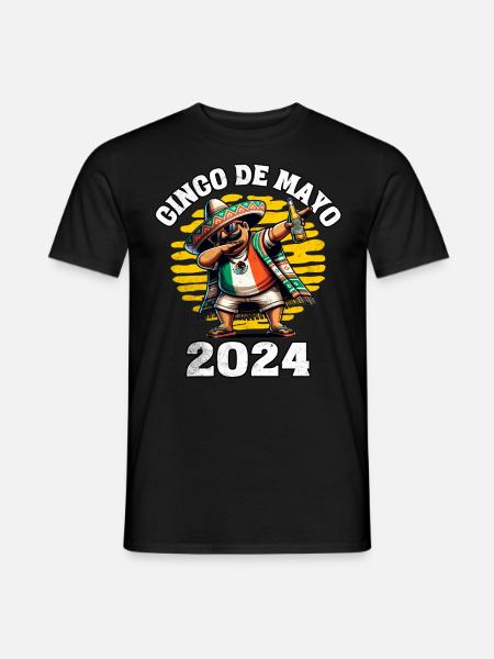 Cinco De Mayo 2024 - Men's T-Shirt - black