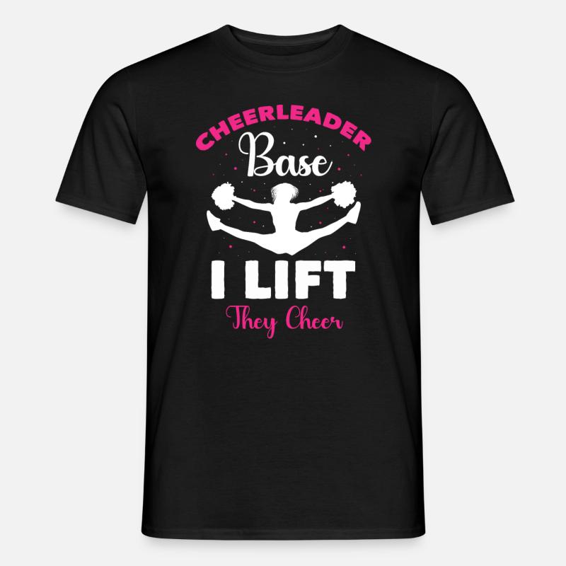 Cheerleader Cheerleading - Männer T-Shirt - Schwarz