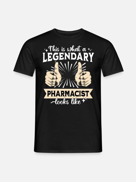 Legendary Pharmacist - Men's T-Shirt - black