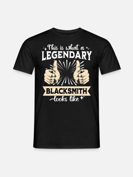 Legendary Blacksmith - Men's T-Shirt - black