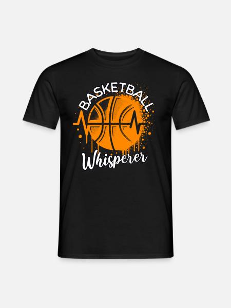 Basketball Whisperer - Men's T-Shirt - black