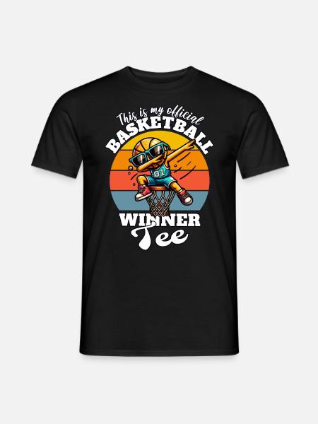 Basketteur - T-shirt homme - noir