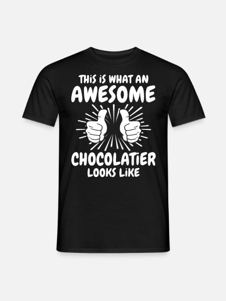 Chocolatier - Männer T-Shirt - Schwarz