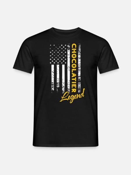 Chocolatier Legend - Men's T-Shirt - black