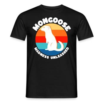 Dictons de suricate - T-shirt homme - noir - Devant - AI Model Male 178 light (178cm)