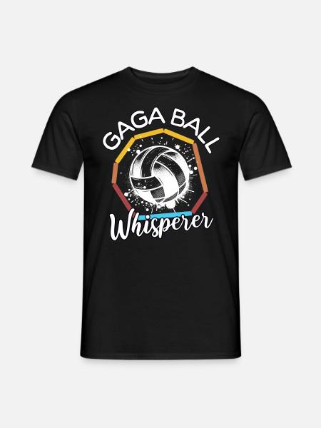 Gaga Ball Whisperer - Men's T-Shirt - black