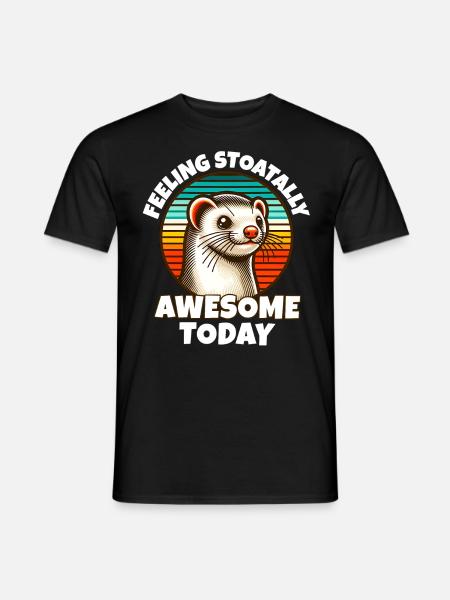 Ermine Sayings - Men's T-Shirt - black