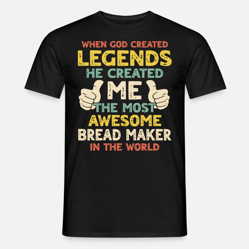 Breadmaker - Men’s T-shirt - black
