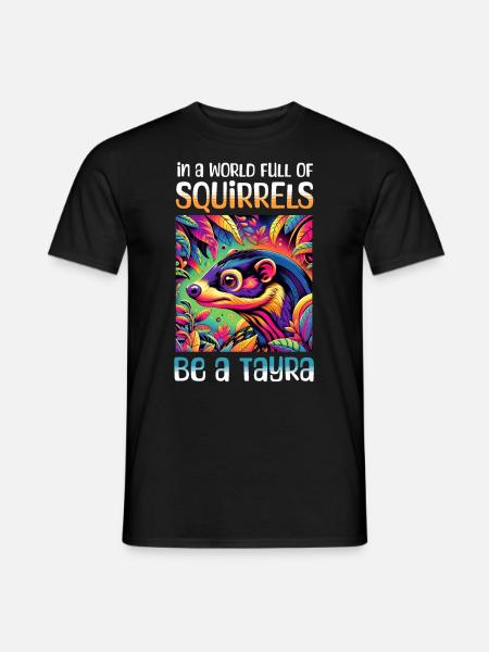 Funny Marten Sayings - Men's T-Shirt - black
