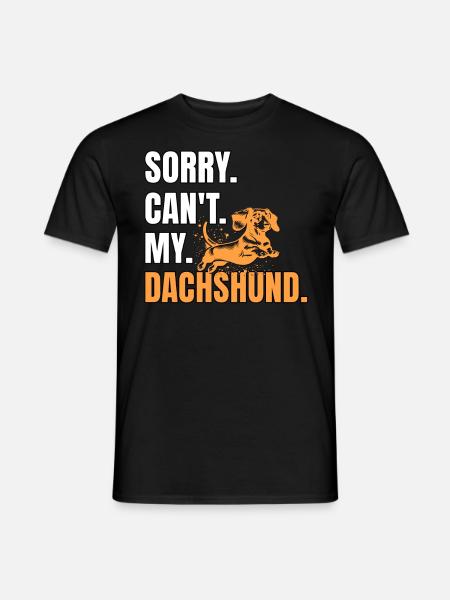 Dackel Dachshund - Men's T-Shirt - black