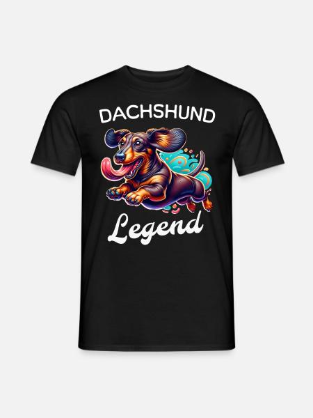 Teckel Légende Teckel - T-shirt homme - noir