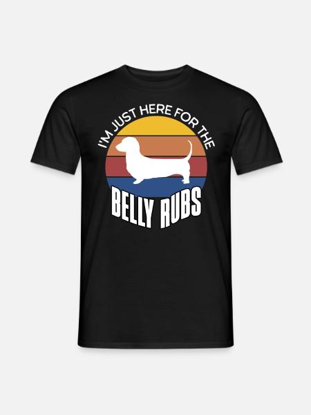 Funny Dachshund Sayings - Men's T-Shirt - black