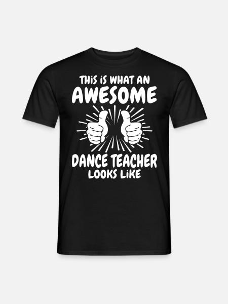 Dancing master - Men's T-Shirt - black