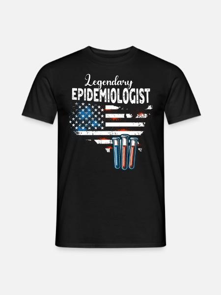 Epidemiologist - Men's T-Shirt - black