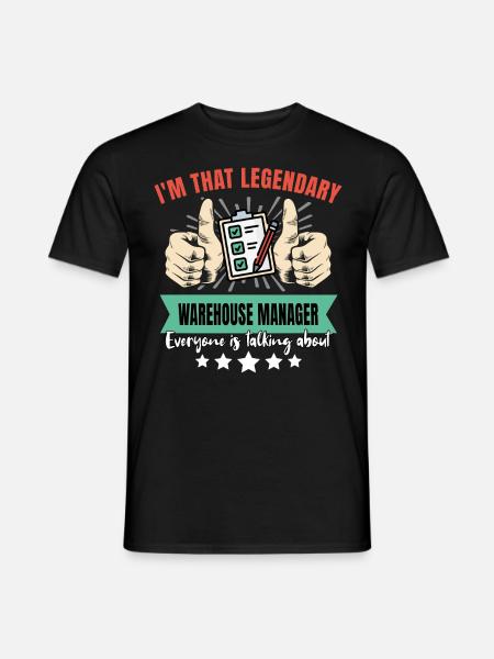 Legendary Camp Leader - Men's T-Shirt - black