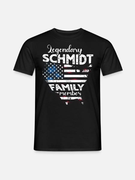 Family Schmidt US - Men's T-Shirt - black