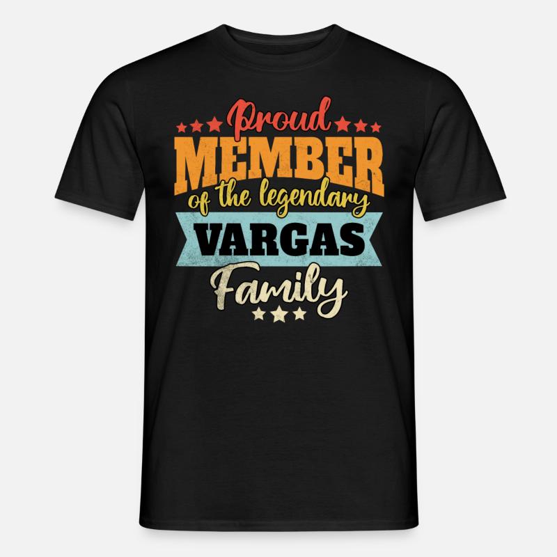 Name Vargas - Men's T-shirt - black