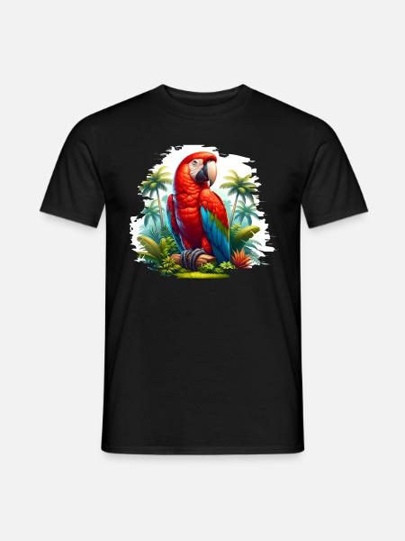 Parrot - Men's T-Shirt - black