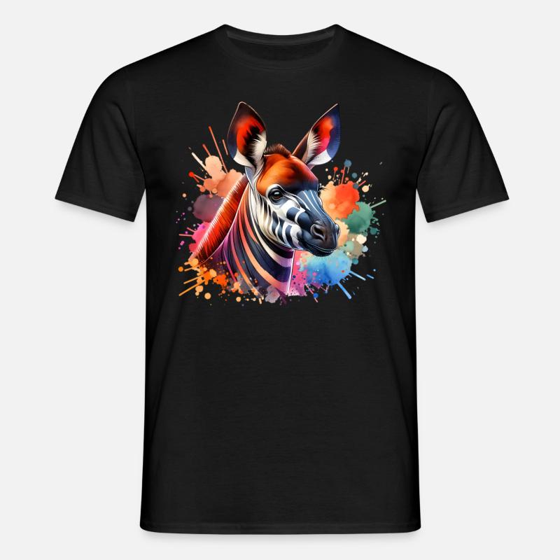 Okapi - Men's T-Shirt - black