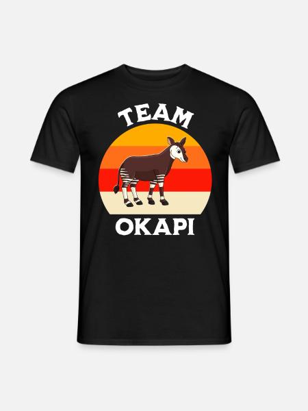 Okapi - Men's T-Shirt - black